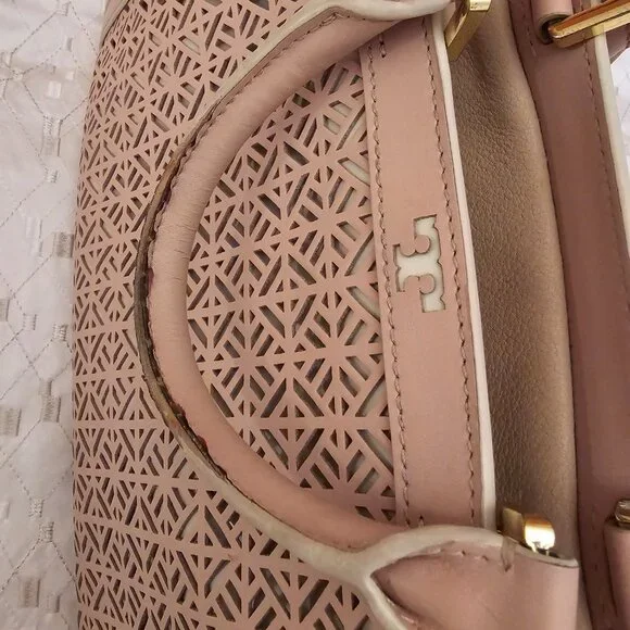 Tory Burch leather satchel - Picture 3 of 6